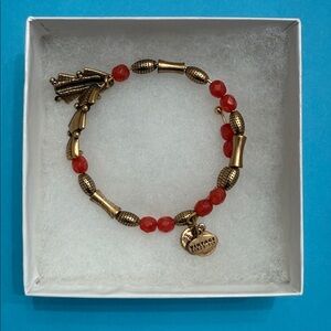 Alex and Ani Coral Wrap Bangle Bracelet in Rafaelian Gold